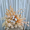 M730 Wholesale champagne Series Roses Artificial Flowers for Wedding Flowers Decorations Arch