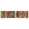 Factory Wholesale Retro Tin Signs UV Printed Metal License Plate and Decorative Metal Craft Plaque Unique Retro Style