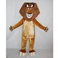 CE Certified Brown Plush Madagascar Alex the Lion Mascot Costume for Sale for Enjoyment
