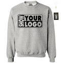 Fleece Lined  Sweatshirts 330gsm Heavy Blend 52% Cotton  48% Polyester Adult Crew Neck Sweatshirt Custom Print With Your Design