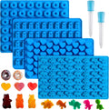 Non-Stick Silicone Candy Molds Chocolate Gummy Bear Dinosaur Donut Hearts Cake Tools