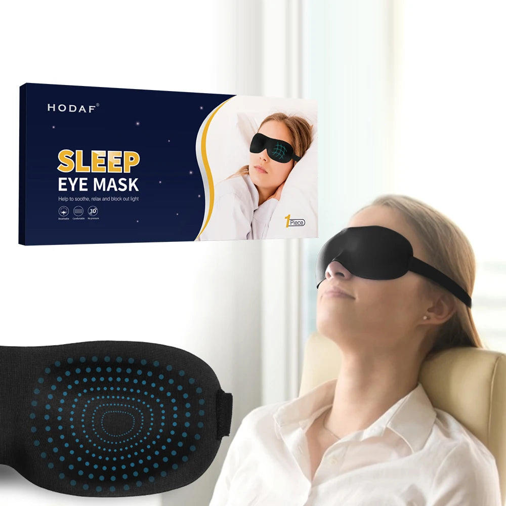 Wellcare 3D Sleep Mask New Design Eye Mask Sleeping Contoured Airplane with Ear Plug 3d Sleep Eye Mask