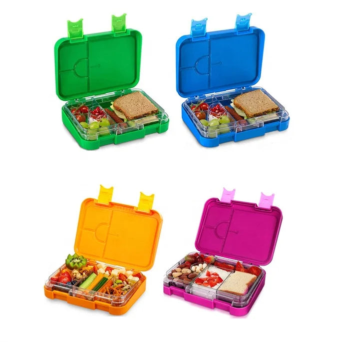 Custom Printed BPA Free Microwave Safe Kids Bento Box Leak-Proof Lunch Boxes for School for Adults and Newborns