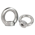 Galvanized Forged Round Ring Shape Eye Nuts 304 Stainless Steel Bolt Ring DIN 582 German Style Lifting Eye Box Packed