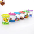 Small Size Plastic Betta Fish Tank Betta Fish Cup With Lid
