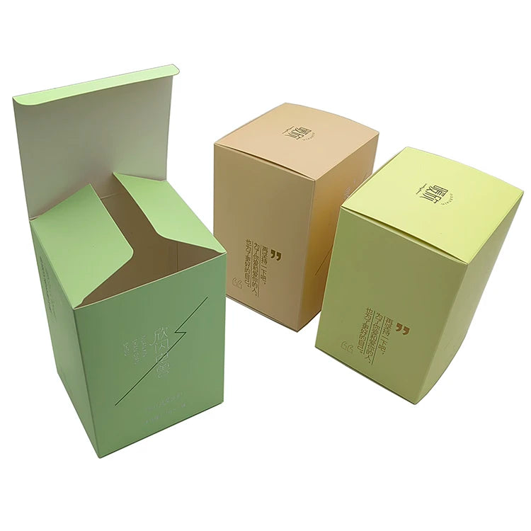 Wholesale Custom Print Cheap Paperboard Folding Card Paper Cosmetic Product Skincare Packaging Box