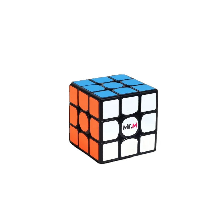 Sengso Hot Sale Toy 3*3*3 Gift Box Black Bottom Magnetic Magic Cube for Children Educational Puzzle