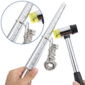 Hongjia HJ-RSM001 US UK Standard Adjustable Free Size Stainless Steel Ring Sizer for Ring Making