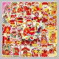 50PCS Factory Hot Phone case Stickers Waterproof Custom Decoration the God of Wealth Stickers
