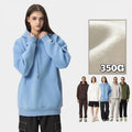 Factory Wholesale 350Gsm Heavyweight Fleece Boxy Blank Winter Hoodie