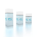 Portable Pedestal Acrylic showcase Stand Aluminum Easy Install Exhibition Booth Display