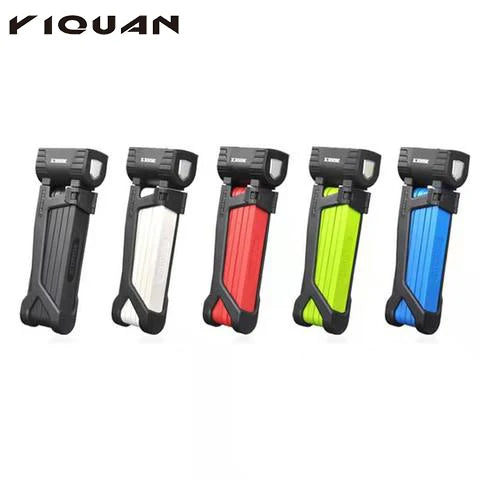Special Hardened Steel Folding Lock Foldable Bike Lock with Motorcycle Safety Parking Lock