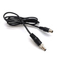 Customized DC5.5*2.5mm 5.5*2.1mm Power Cable with Screw Locking Jack Connectors 12v Dc Plug Male to Female for Power Supply Cord