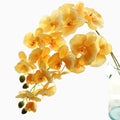 AF0508 Wedding Home Centerpiece  Decorative Flower Orchid Phalaenopsis Silk Real Touch Arrangement