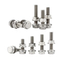 Sunpoint 5/16 M6 M8 M10 M19 M20 M22 Flange Bolt and Nut Din933 Din6921 Hex Flange Bolt