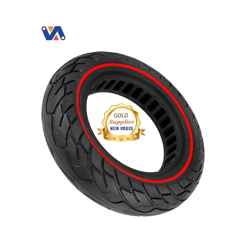 New Image EU Warehouse Scooter Tyre Solid Tire 10*2.5 Max G30 Color Honeycomb Solid Tyre for Ninebot Max G30/G30D/G30P Scooter