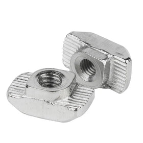 Factory Stainless Steel 10 Slot Self-Locking T-Nuts Hammer Nuts Metric Sizes Lock Nut