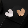 TongLing Ring New Design Metal Women's Jewelry Ring Fashionable Heart-shaped Elastic Alloy Ring