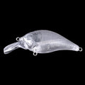 Wholesale CB007-0 7.8cm 8.9g ABS Hard Plastic Bait Unpainted Blank Crankbait Fishing Lures
