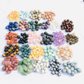 Wholesale  High Quality All Kinds of Crystal Material Tumbled Stone rainbow Fluorite Tumbled Stone for Healing