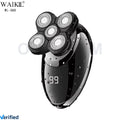 WAIKIL Five in One LCD Display Shaver 0mm Balding Machine Men's Shaver Multifunctional Nose Hair Clipper Beard Trimmer
