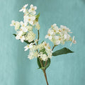 O-X766 Wholesale New Arrival Silk Hydrangeas Flower White Pink Artificial Centerpieces Flower for Home Decor Wedding Decoration