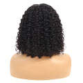 Deep Curly 13*4 Lace Front Bob Wigs Indian Human Hair Deep Wave Lace Front Short Blunt Cut Wig Cabelo Humano