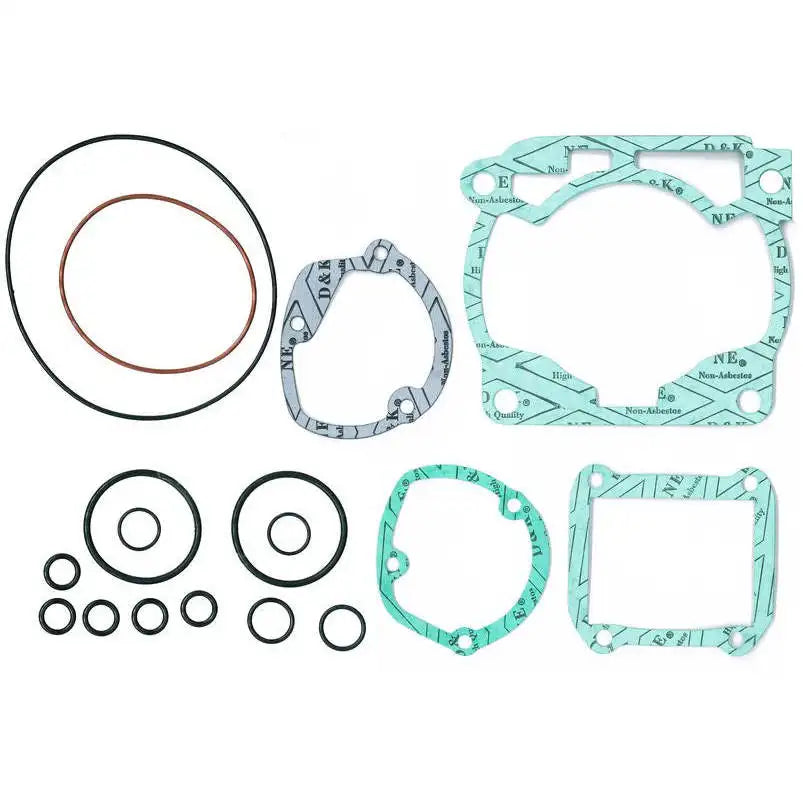 Nrteam Ktm SX 250 05-06 Silicone Top Gaskets Flat Seal Rubber Gasket Made of FKM NBR Fiber for KTM SX 250 05-06