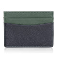 Custom Leather Cardholder Luxury RFID Blocking Credit Business Card Holder Minimalist Slim Card Wallet with Card Slots