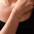 Ins Dainty Bling Zircon Stainless Steel Rhombus Inlaid Diamond Bracelet for Women Girls Fashion Jewelry Bracelets Daily Wear