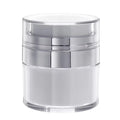 15g-100g Airless Acrylic Cream Jar Refillable Leakproof Cosmetic Pump Bottle Travel-Size Skincare Container Makeup Tools Bulk