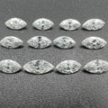 Marquise Shape 3*1.5mm ~ 8*4mm  DEF VS  3EX Good Quality  CVD Diamond / HPHT Lab Created Diamond Lab Grown Diamond