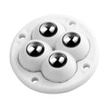 JAYA Ball Universal Wheel Bonded Steel Ball Nylon Movable Furniture Base Punch-free Sliding Casters Furniture Mover