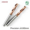 HRC55 Micro Tungsten Carbide Twist Drill Bit - 3D/5D High Precision AlTiN Coated CNC Bits RoHS