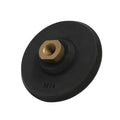 4 Inch 100mm BK400 Marble Granite Diamond Pads Backer Flexible and High Efficiency Rubber Backing Pads Manufacturer