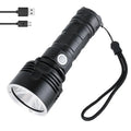 Super Bright 1000LM High Power Spotlight Heavy Duty Torch 500m Long Range Flashlights Powerful Rechargeable Hunting Flashlight