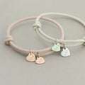 Adjustable Classic Couple Car Line Cashmere Leather Couple Bracelet Ins Stainless Steel Heart Pendant Leather Bracelet