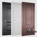 Italia Standard Custom Wood Indoor Door for Soundproofing Modern Hotel Door Panel Wooden Interior Doors