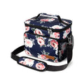 Custom Logo 600D Oxford Lunch Cooler Bag Insulated for Office Travel Picnic Thermal Bag Soft Tote Cooler Box With Shoulder Strap