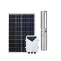High-Power 0.3kw DC Solar Water Pump Stainless Steel Impeller Multistage Screw Centrifugal High Agricultural Well Clean Water