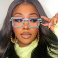 LBAshades 5207 TR90 Anti-blue Light Glasses square Eyeglasses Frame Optical Colorful Eyewear Retro Glasses Wholesale Factory