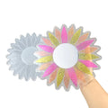Online Top Seller DIY Wall Decoration Sun Flower Round Pendant Mirror Silicone Mold Mirror Epoxy Mold
