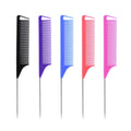 Antistatic Comb Heat Resistant Rat Tail Detangling Hair Brush Combs Masterlee Custom Plastic OPP Bag Durable Hair Salon Products