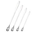 Stainless Steel Cocktail Stirring Spoons with Long Handle for Mixing Tea Coffee Milkshake and Cold Drink