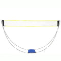 Foldable Badminton Net Set for Garden Soccer Tennis Kids Volleyball on Beacheasy Setup Net With Carry Bag