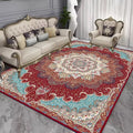Best-Selling Vintage Red Machine Made Interior Carpet Living Room and Bedroom Rug Home Office Doormat