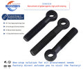 Junchaung High Strength Steel DIN444 Swing Bolt Fastener M6M8M12M20 25mm 20mm Eye Bolts China Factory Direct Drilled Bolt M10