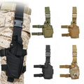Tactical Outdoor Camouflage Oxford Zipper Waist Bag Tornado Binding Multi-functional Holster & Armpit Leg Holster
