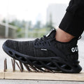 GUYISA Brand Work Shoes Made in China Safety Shoes with Steel Toe Sefty Shoes Lightweight Steel Toe Sneaker