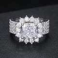 Dropshipping Factory Price Gra Certificate 925 Sterling Silver Moissanite Diamond Iced Out Men Ring Wholesale Jewelry
